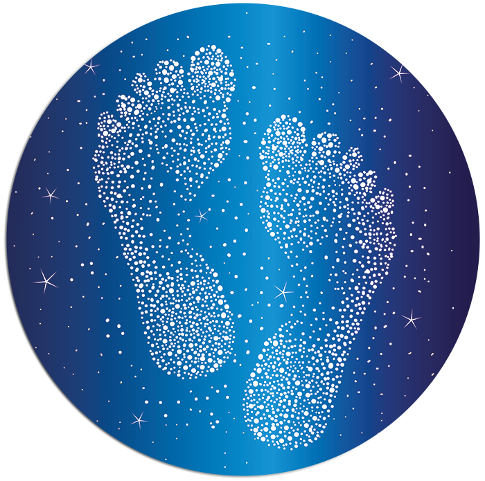Les pieds dans les étoiles!